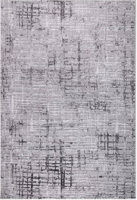 Sanat Teppich Evra modern geometrisch in Hellgrau B/L: 200 x 280 cm - Bild 1