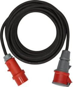 Brennenstuhl CEE Verlängerungskabel mit Phasenwender IP44 Schwarz 25 m H07RN-F 5G2,5 - Bild 1