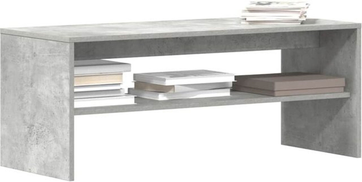Vidaxl TV-Schrank Modern in Grau aus Holzwerkstoff B/T/H: 100 x 40 x 40 cm - Bild 1