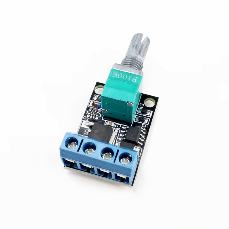PWM DC-Motorgeschwindigkeitsregler und LED-Dimmer mit stufenloser Drehzahlregelung für 5V 12V 10A in Multicolour - Bild 2