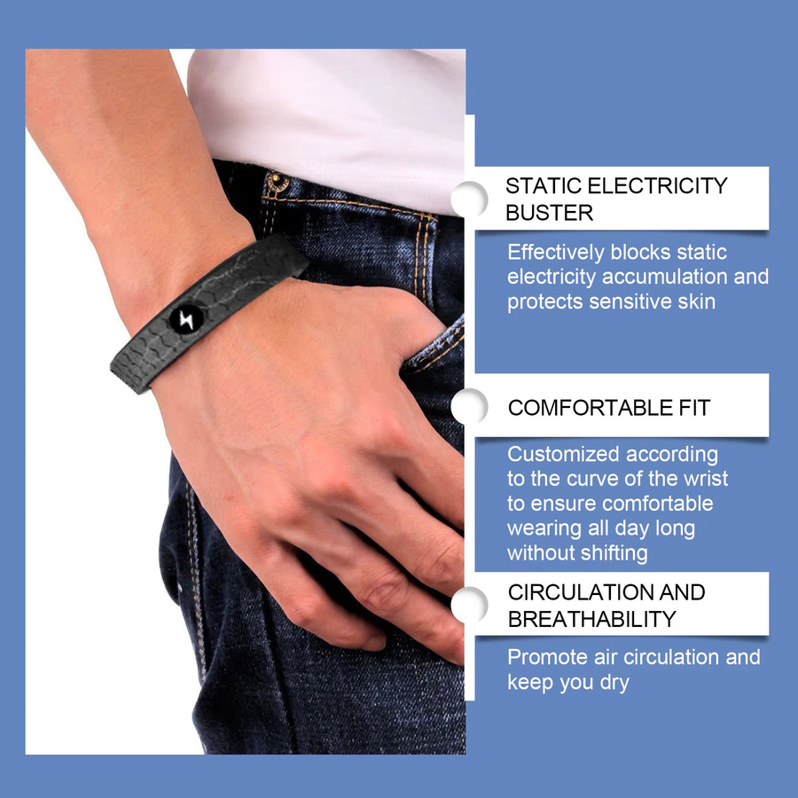 Südmond Armband, Titan, Schwarz, Unisex - Bild 5