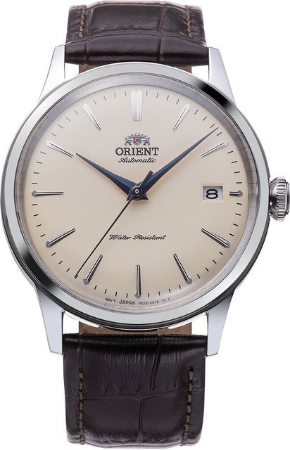 Orient Armbanduhr Automatik, Edelstahl, Leder, 38 mm, Herren - Bild 1