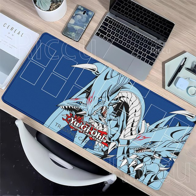 Yu-Gi-Oh! Spielmatte von Potdemiel, XXL Schreibtischunterlage mit HD-Druck, B/H: 60 x 35 cm - Bild 1