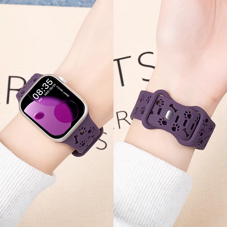 Sport-Silikonarmband für Apple Watch, Silikon, Unisex - Bild 2