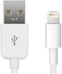 MicroConnect Lightning auf USB A Kabel in Weiß, Länge: 2 m - Bild 1