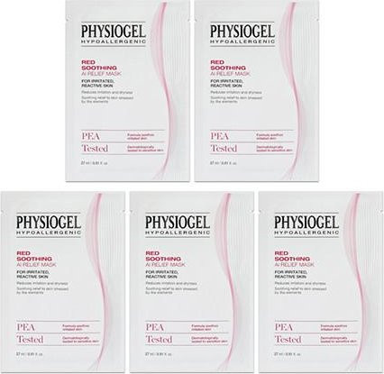 Physiogel AI Linderungsmaske, 5 Blätter, Gesicht - Bild 1