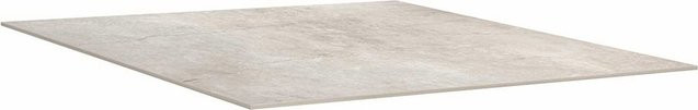 Stern Dekton Tischplatte aus Keramik in Lava Hellgrau, B/T: 90 x 90 cm - Bild 1