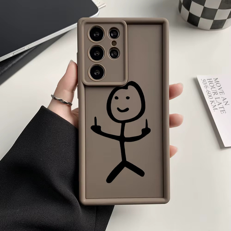 Ästhetische Silikon Schutzhülle für Samsung Galaxy A55 5G A54 A35 A34 A15 A16 A06 A05 A05s A52 A53 A25 A24 A32 A33 A12 - Bild 2