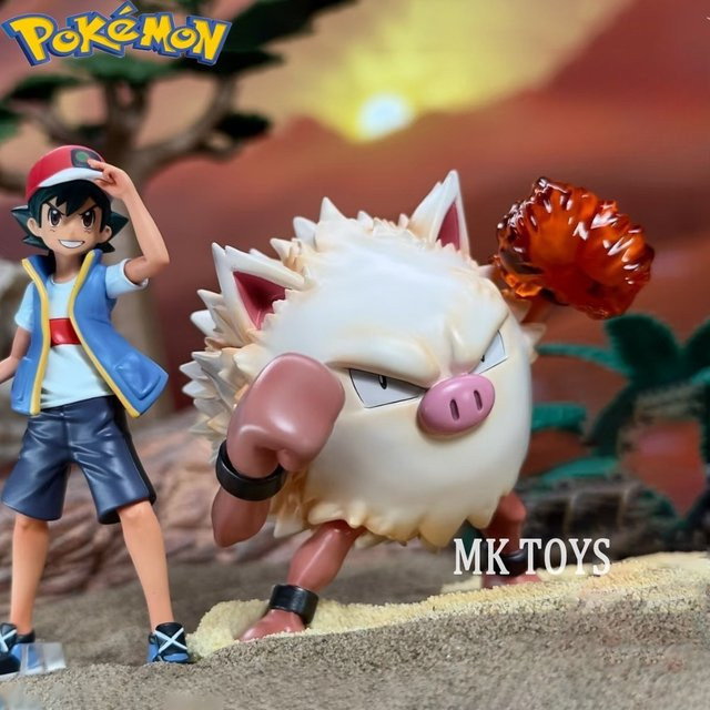 Bandai Pokémon Primeape, Actionfigur, PVC, Bunt / Mehrfarbig - Bild 1