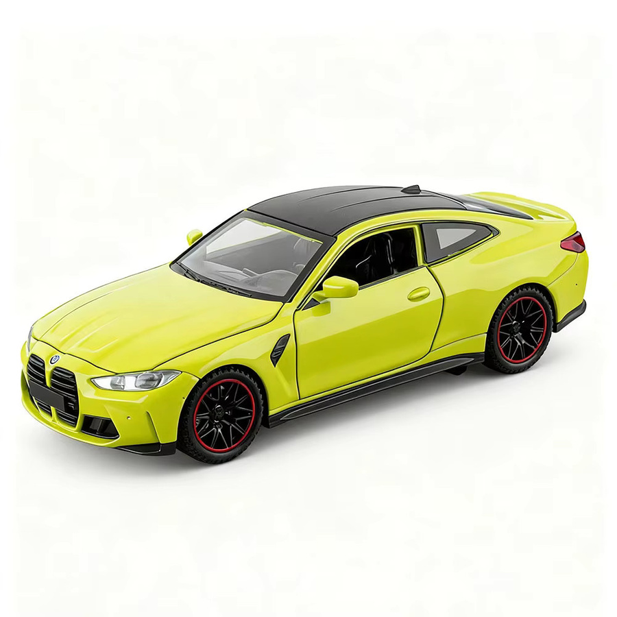 RMZ city M4 X3M Spielzeugautomodell, Maßstab 1:32, Musik, Licht, Metall - Bild 4