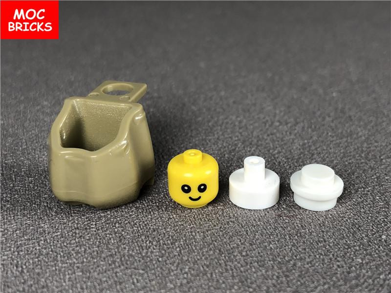 Yiran toy Säuglings-Kopf-Milchflasche Konstruktionsstein-Figur Spielzeug - Bild 2