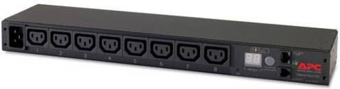 APC Rack PDU Metered AP7821B Rack-Stromverteilung, 1U, 16A, 230V, 8x C13, Schwarz - Bild 1