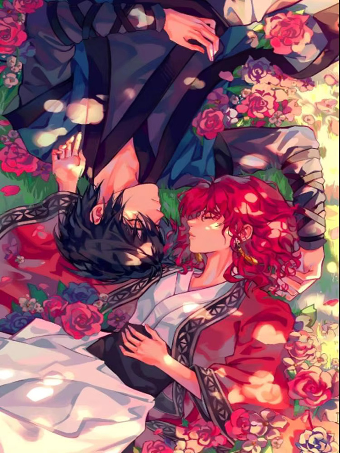 Selbstklebender Anime Manga-Poster Y-Yona of The Dawn aus Papier in Mehrfarbig - Bild 7