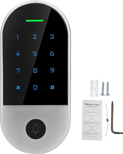 GoolRC Zutrittskontrollgerät in Schwarz mit Bluetooth, App-Steuerung, RFID 125KHz und IP66 Schutz nach Wiegand 26/44 Standard - Bild 1