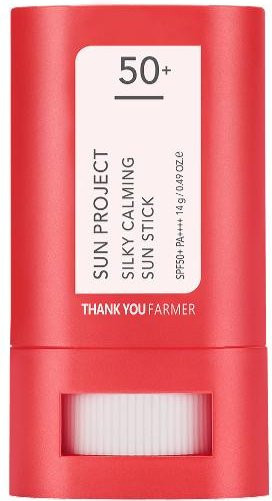 THANK YOU FARMER Sun Project Silky Sonnenstift SPF 50+, 14g, Empfindliche Haut - Bild 1