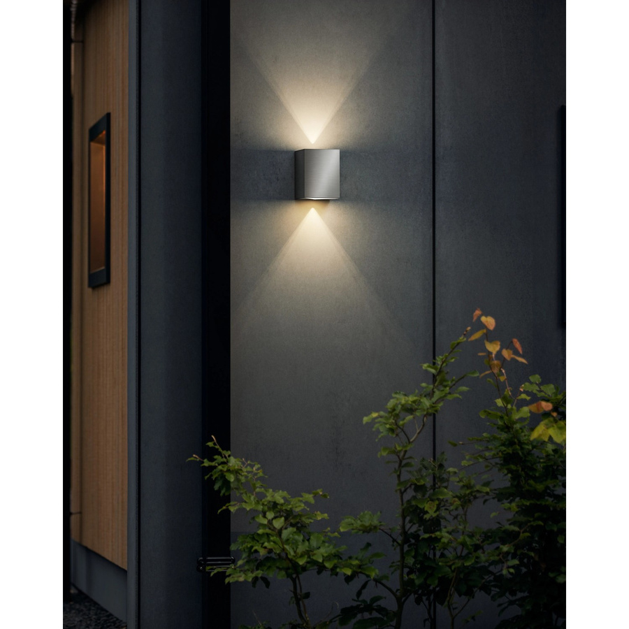 Philips myGarden LED-Außen-Wandleuchte aus Edelstahl in Silber - Bild 2