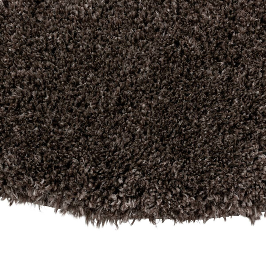 Ayyildiz Hochflorteppich Fluffy Shaggy in Braun, Durchmesser: 200 cm - Bild 2