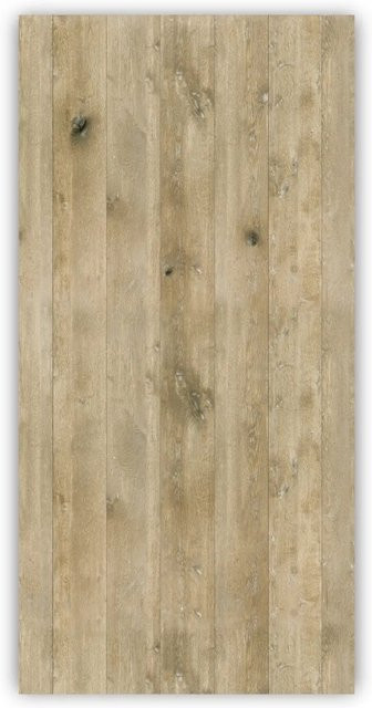 Walllux Duschrückwand Eiche Gekalkt in Holzoptik aus Alu-Verbund, B/H: 125 x 255 cm, Stärke: 3 mm - Bild 1
