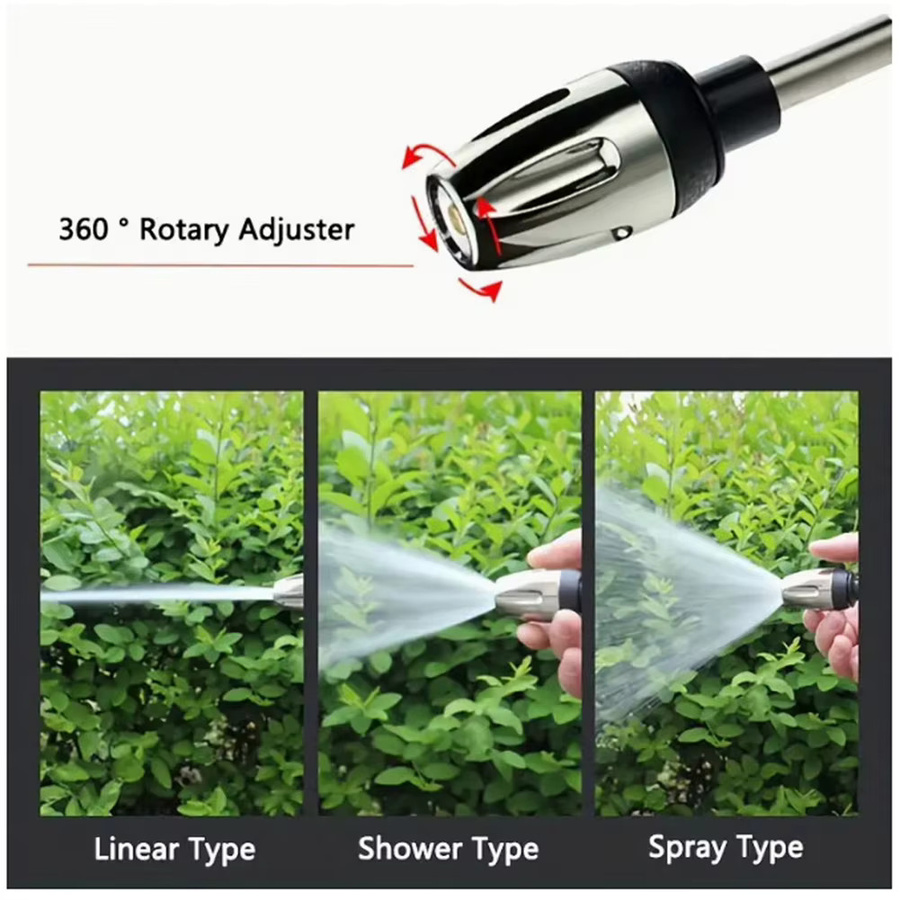 APWIKOGER Handheld Hochdruck-Wasserpistole mit 360 Grad Rotation für Auto, Garten und Hof - Bild 5
