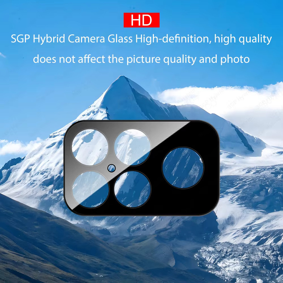 2er-Set 3D gebogene Kamera-Schutzglas Abdeckung für Xiaomi POCO F8 Ultra und POCO F8 Pro 5G, transparent - Bild 6