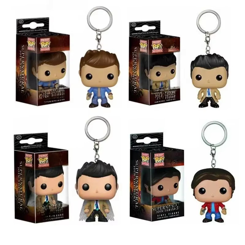 Funko Supernatural Castiel mit Wing Sam Schlüsselanhänger, ab 14 Jahren - Bild 3