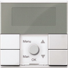 Merten Digitale Unterputz-Zeitschaltuhr MEG5754-0325 mit Astro- und Zufallsfunktion in Aktivweiß - Bild 1