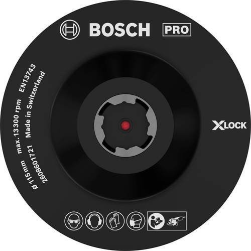 Bosch X-LOCK Stützteller mit Klettverschluss Durchmesser: 115 mm - Bild 1
