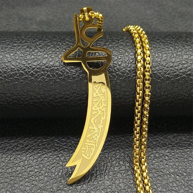 EREBUS Halskette, Edelstahl, Gold, Unisex - Bild 1