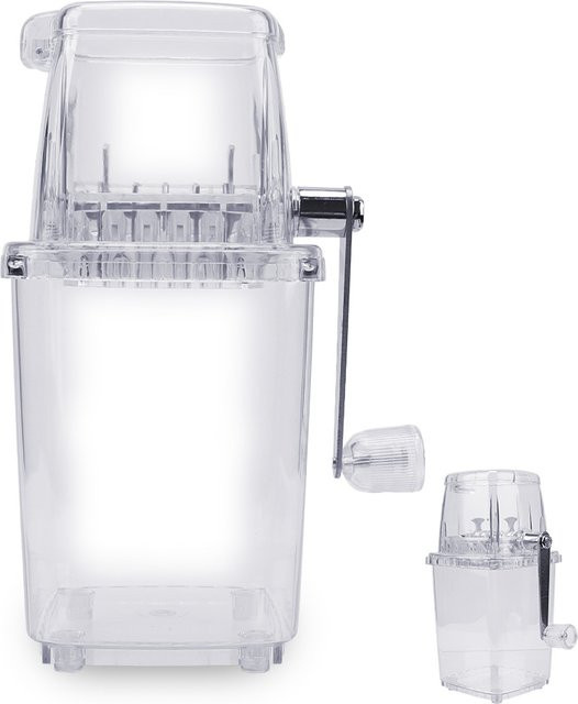 Manuelle Eismaschine und Eisbrecher in Weiß für Küche und Bar - Bild 1