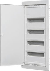 ABN Kleinverteiler UP mit Tür A48UP, Weiß, Einbau, Kunststoff, B/H/T: 48,0 x 63,0 x 9,0 cm - Bild 1