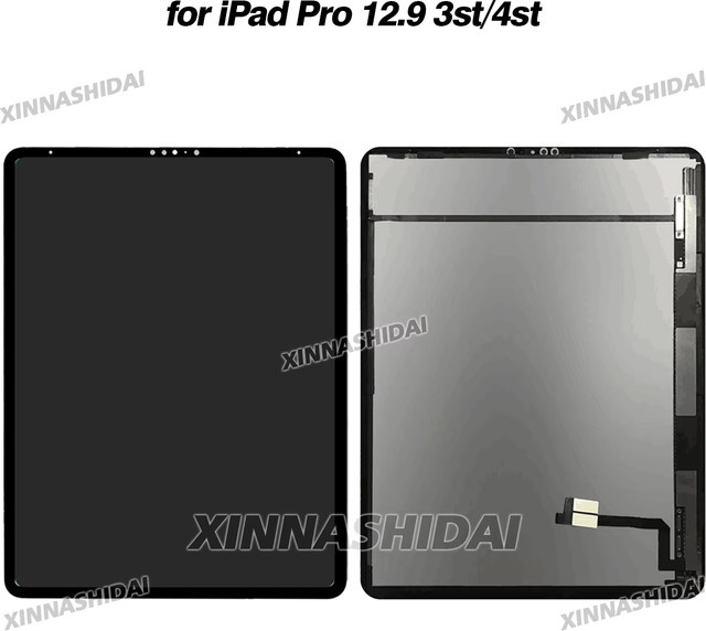 Apple Ersatz LCD-Display mit Touchscreen Digitizer Sensor-Einheit für iPad Pro 12.9 Zoll 3. und 4. Generation in Schwarz - Bild 1