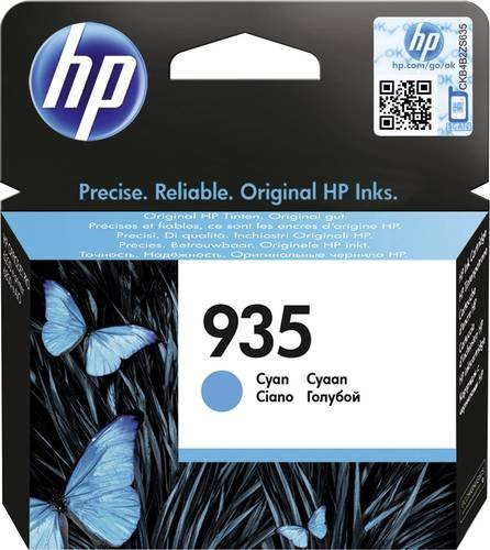 Original HP Tintenpatrone 935 Cyan C2P20AE für Inkjet-Drucker - Bild 1