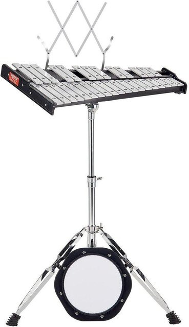 Buying Solutions MB Glockenspiel Xylophon, 32-Ton, mit Schlägeln, Ständer & Übungspad - Bild 1
