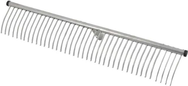 Galaflor Rasenrechen mit Stahlzinken, Breite: 70 cm - Bild 1