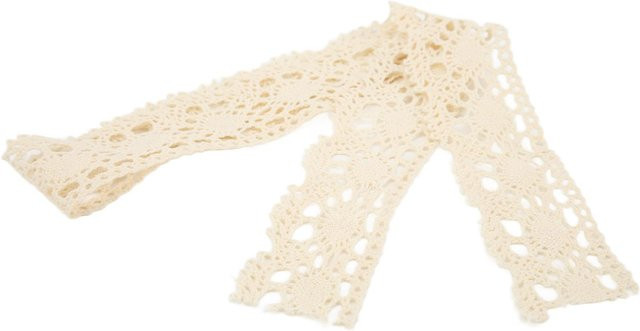 GoolRC Spitzenband DIY Baumwollnetz in Beige, Breite: 4 cm, Länge: 9,14 m - Bild 1