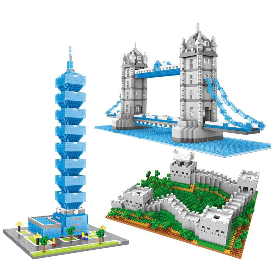 Yiran toy Mini-Bausteine Stadtarchitektur ab 8 Jahren - Bild 1