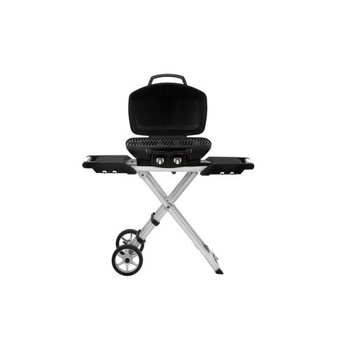 Napoleon Gasgrill TRAVELQ PRO285X in Schwarz mit klappbarem Scherenwagen, Thermometer und Gusseisenrosten - Bild 2
