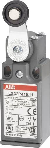 ABB LS32P41B11 Endschalter mit Rollenhebel, tastend, 400 V/AC, 1.8A, IP65, Grau - Bild 1