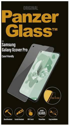 PanzerGlass Displayschutzglas für Samsung Galaxy XCover Pro, transparent, antibakteriell und Anti-Fingerprint - Bild 1