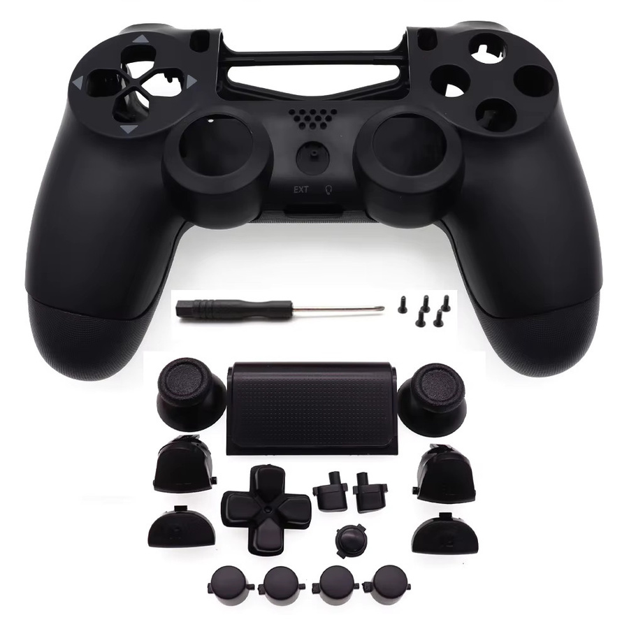 TingDong Hartschale Gehäuse Abdeckung und Tasten Mod Kit für PS4 5.0 Controller JDS JDM-050 und JDS JDM-055 aus Vollkunststoff - Bild 3