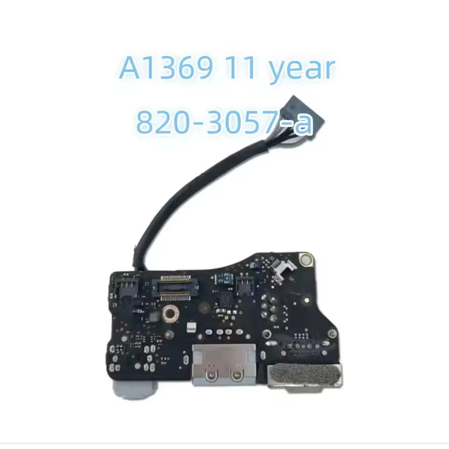 Apple USB Audio Board und DC Jack für MacBook Air 13 Zoll A1369 A1466 in Schwarz - Bild 1