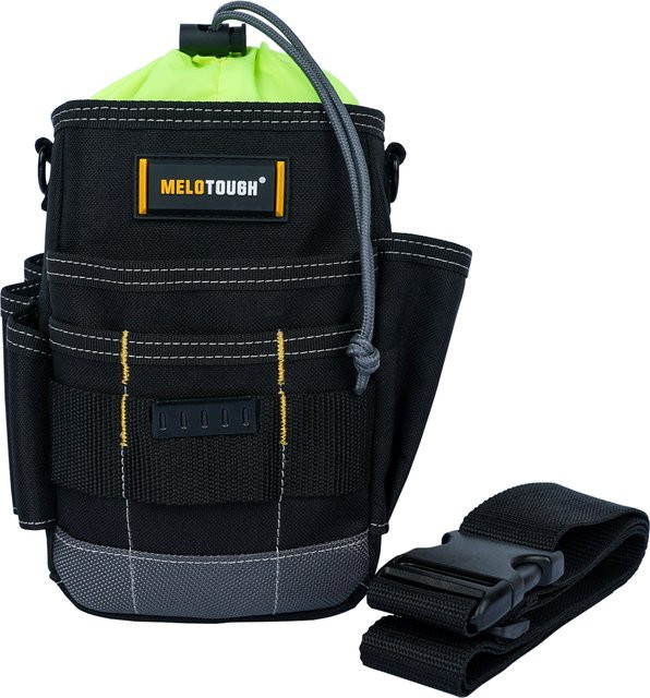 MELOTOUGH Elektriker-Werkzeugtasche als Werkzeug-Organizer in Rot und Schwarz für Techniker, Wartung und HVAC - Bild 1