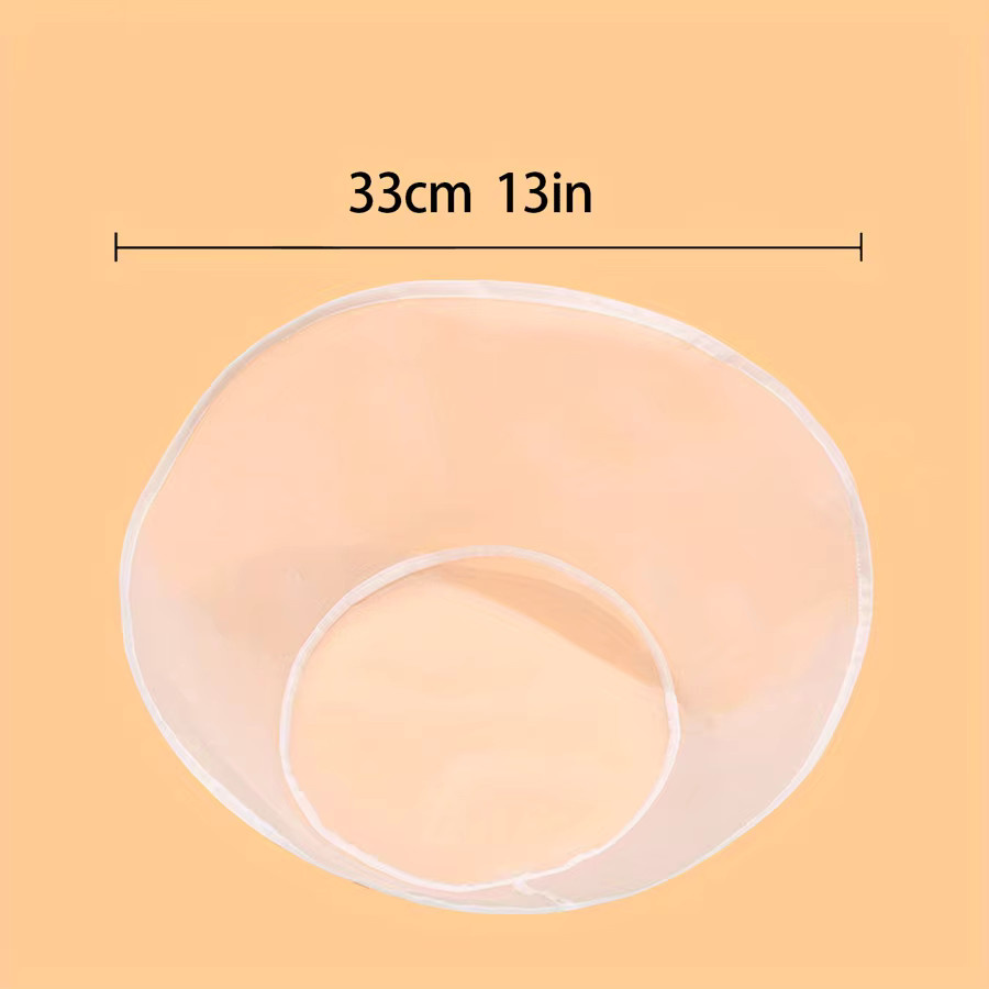 Wiederverwendbare Käse-Stoffbeutel in Weiß – Feinmaschiger Mullfilterbeutel für Joghurt, Saft und Kaffee – Rundes Sieb mit 33 cm Durchmesser - Bild 4