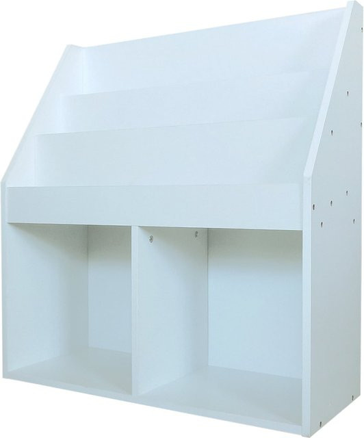 HTI-Living Kinderregal Bücherregal Thekla 7380 in Weiß mit Rückwand - Bild 1