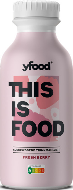 yfood Drink Fresh Berry Trinkmahlzeit 500 ml - Bild 1
