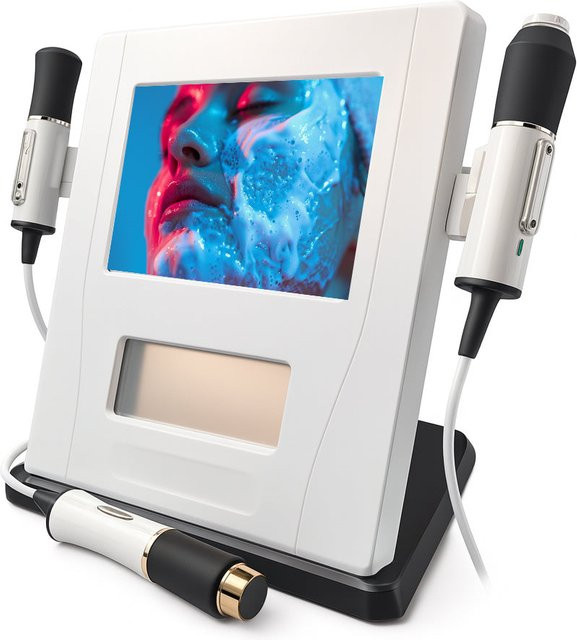 3-in-1 Sauerstoff-Gesichtsmaschine, Ultraschall, RF, CO2-Blase, Unisex - Bild 1