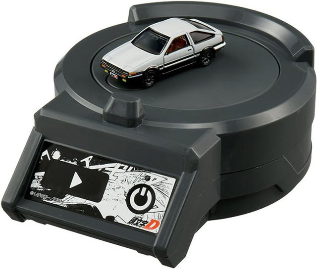 Takara Tomy Initial D Drift Turn Stage, Mini-Autospielzeug, Grau, ab 6 Jahre - Bild 1
