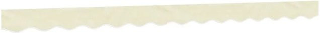 vidaXL Markisenvolant aus Polyester, Creme Gestreift, Breite: 3,5 m - Bild 1
