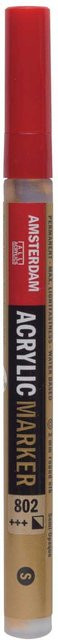 AMSTERDAM Acrylic Marker Gold 1-2mm Fine Tip - Bild 1