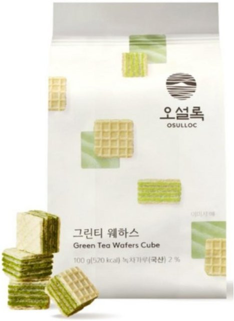 OSULLOC Waffelwürfel Grüner Tee & Earl Grey 2 x 50 g - Bild 1